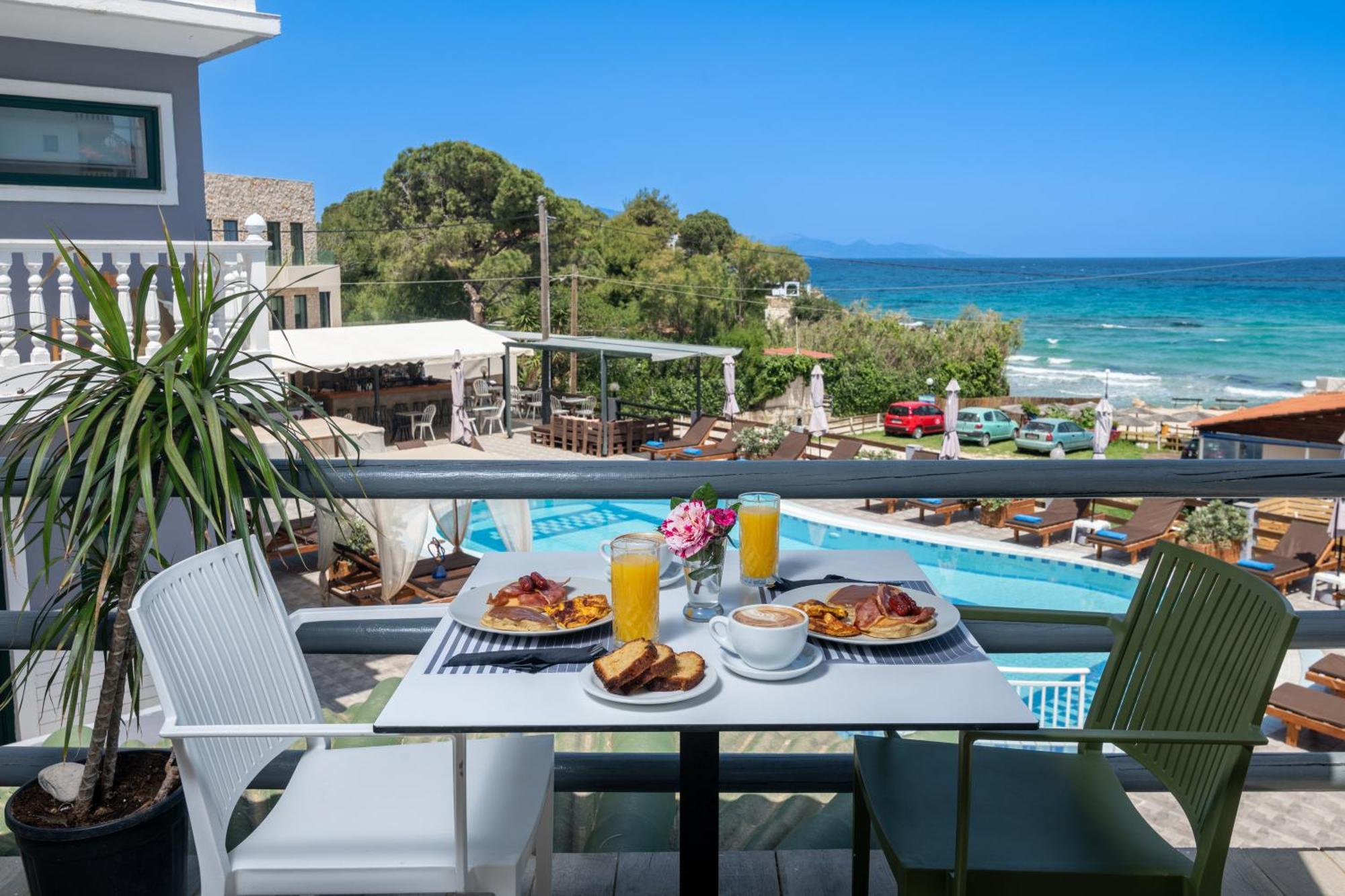 Amarylis Beachfront Studios Amoudi Luaran gambar