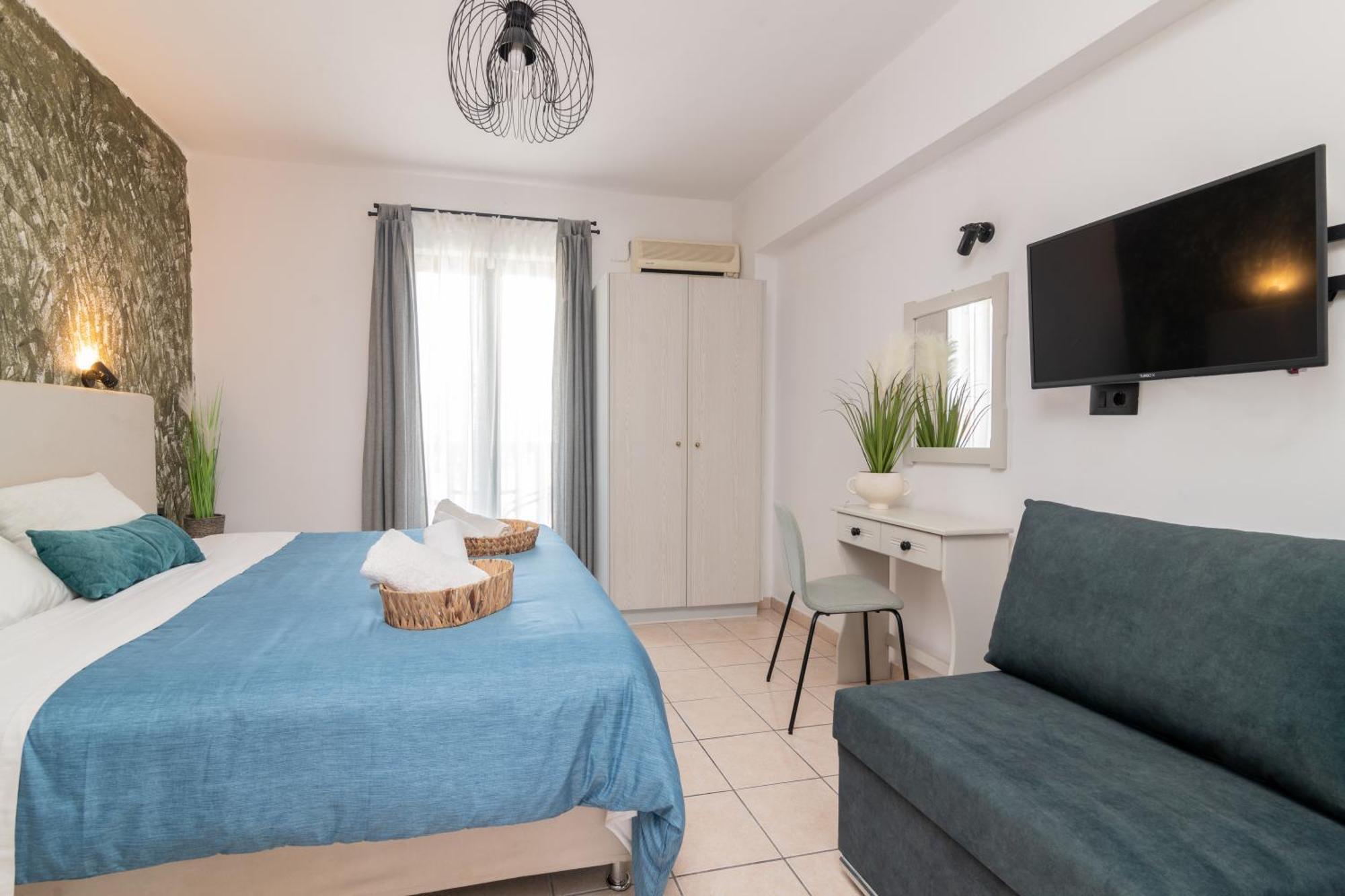 Amarylis Beachfront Studios Amoudi Luaran gambar
