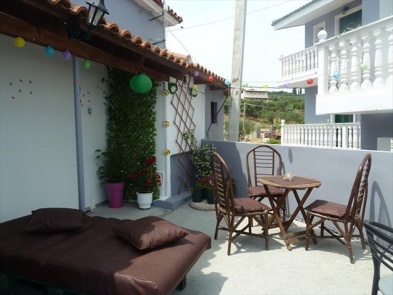 Amarylis Beachfront Studios Amoudi Luaran gambar